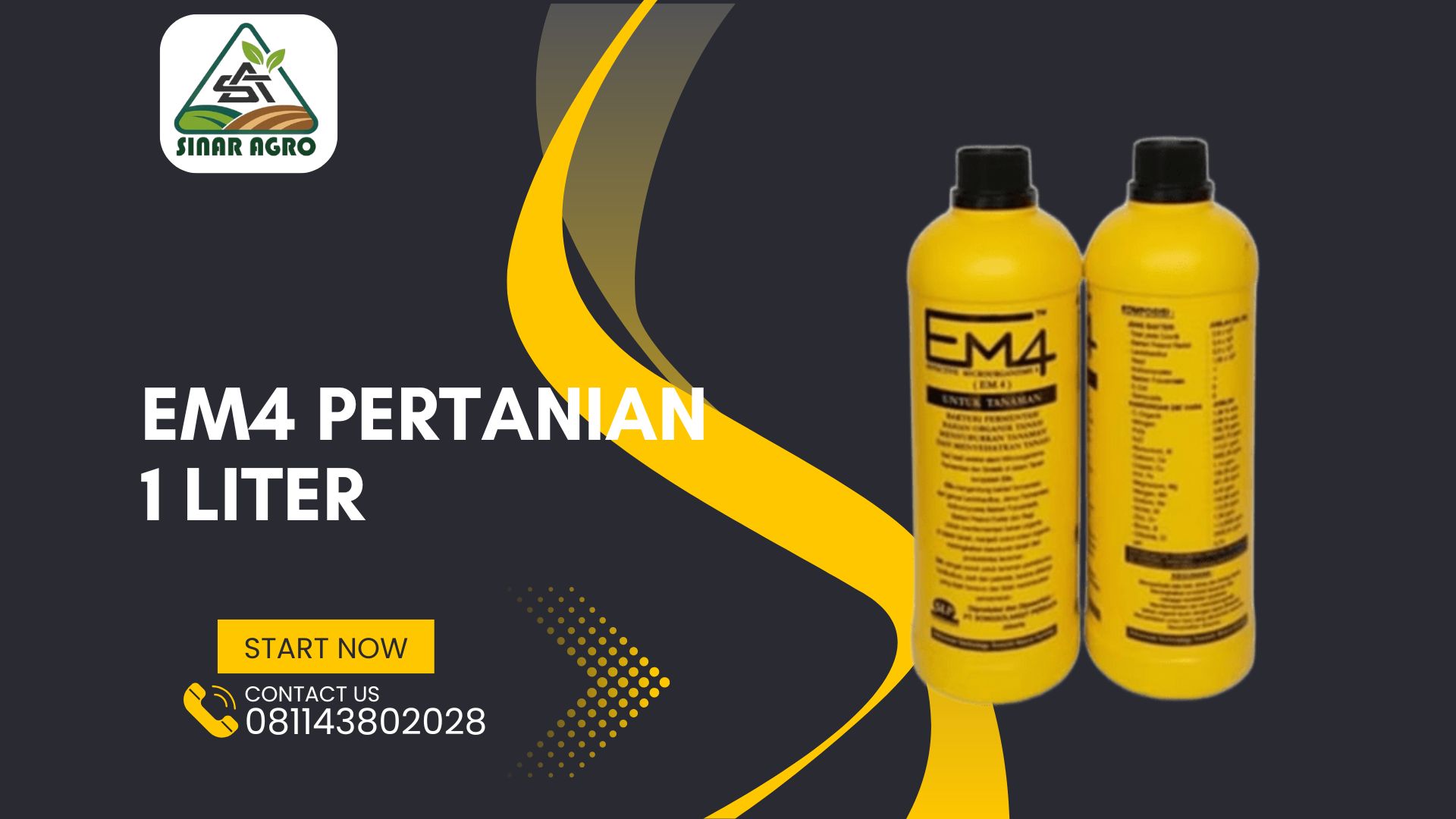 EM4 Pertanian 1 Liter