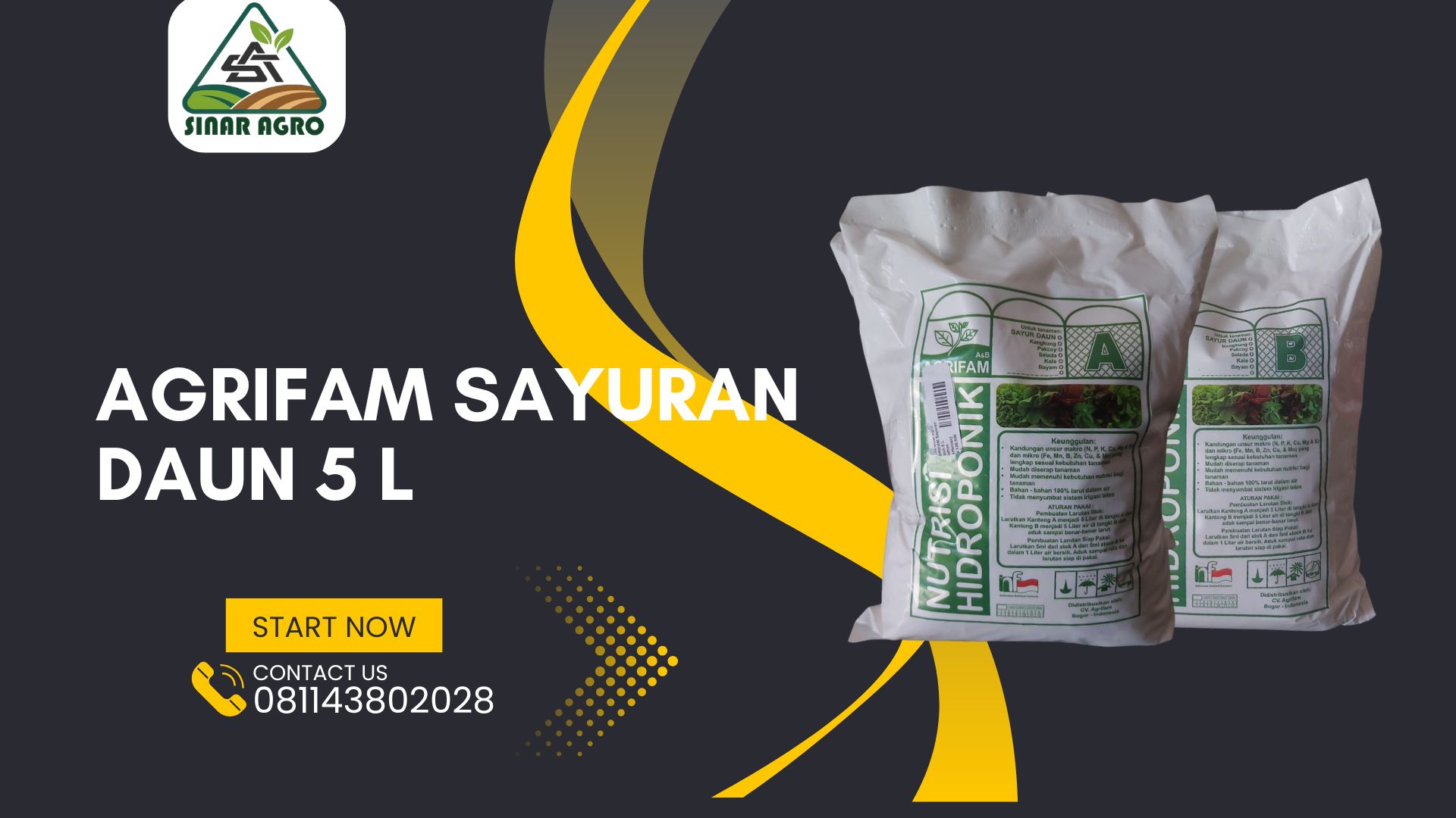 AGRIFAM Sayuran Daun 5 L